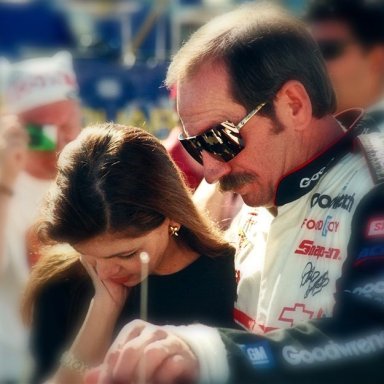 Very Rare Dale Earnhardt Photography by Tom Donoghue, Thanks See Script