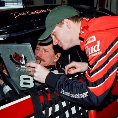 Very Rare Dale Earnhardt Photography by Tom Donoghue