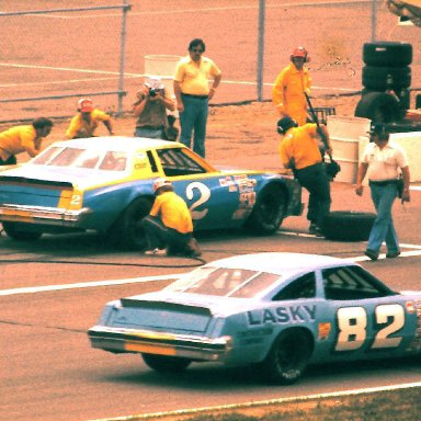 #2 Dale Earnhardt #82 Paul Fess 1979 Gabriel 400 @ Michigan