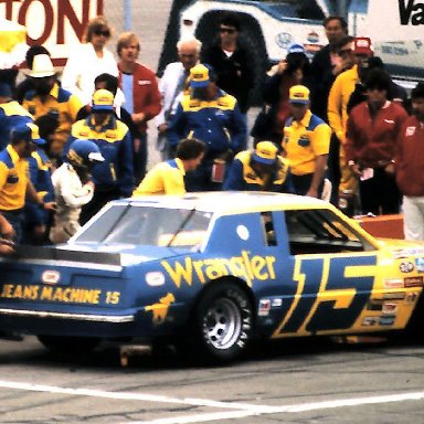 #15 Dale Earnhardt  1982 Champion Spark Plug 400 @ Michigan