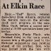 Elkin-Jonesville Speedway -  August 31, 1947 Results