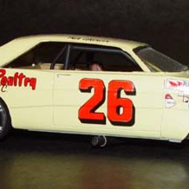 1966 Ford yellow banana Jr Johnson for Lorenzen