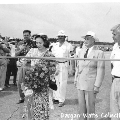 Darlington Raceway Ribbon Cutting 1950