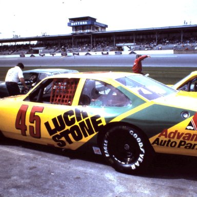 CHARLIE LUCK..BUSCH CAR .DAYTONA 86