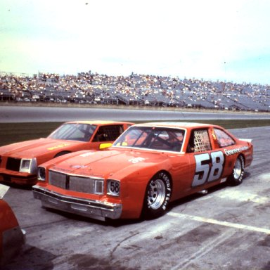 MERV TREICHLER BUSCH CAR..DAYTONA 86