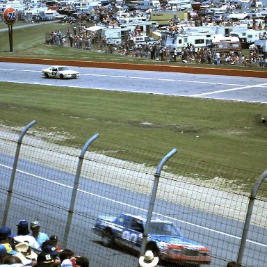 #90 Jody Ridley #48 James Hylton 1981 Gabriel 400 @ Michigan