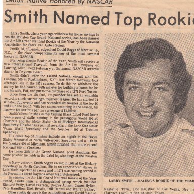 1972 Rookie of the Year