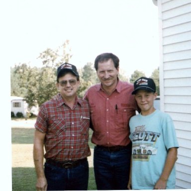 One Of Dale's Visits With  Billy Scott And Family  1980S' 001