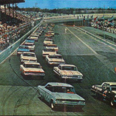1963 Martinsville - Fireball Roberts - 22 -Rex White - 4.