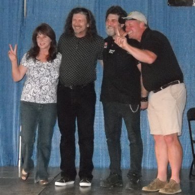 Rebecca Turner, Bill, Ron, and John Banks