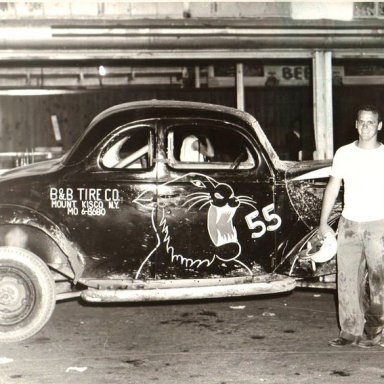 Andy Montanari at Danbury around 1954
