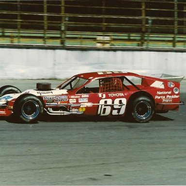 Brian Ross #69 at Oswego in 1988 or 1989