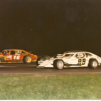 Dick Clark #16, Kenny Troyer #88x 1981