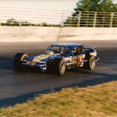 Jeff Spraker #63 at Oswego 1987