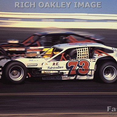 Tony Jankowiak #73 with Tom Baldwin #7 at Clearfield, PA in 1987