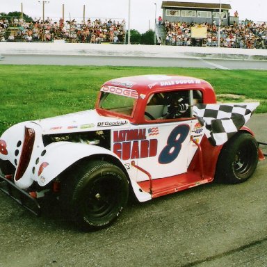 2008 heat race Lorain