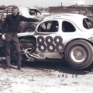 #888 is Wayne Young with th #505 of Jay Stong