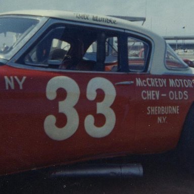 The Studebaker ran in the Modified Sportsman at Daytona in 65 and finished 10th. DeCarr collection photo. DeCarr collection