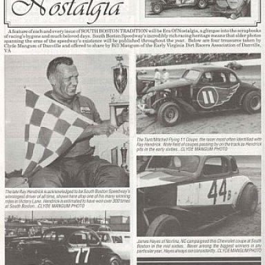 Ray Hendrick...