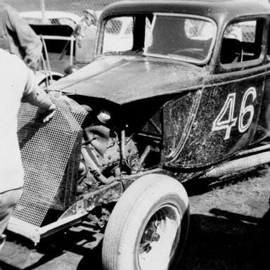 1955 State Fair car. More juice cans turned into exhaust pipes