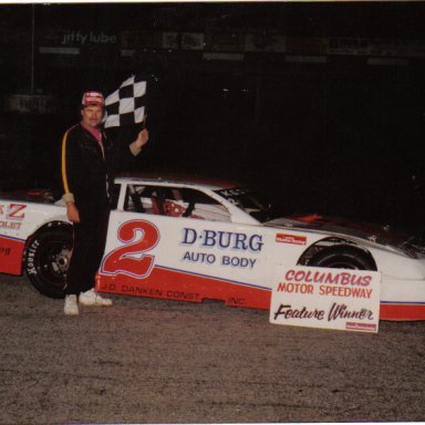 Robbie Dean  #2   Feature win @ Columbus