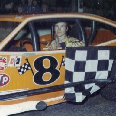 George Brunnhoelzl Jr. in his Mustang II at Islip