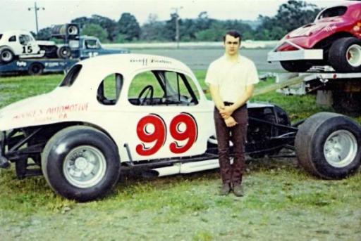 Fred Smith Photo Of Geoff With His Coupe - Gallery - Ron Wetzler ...