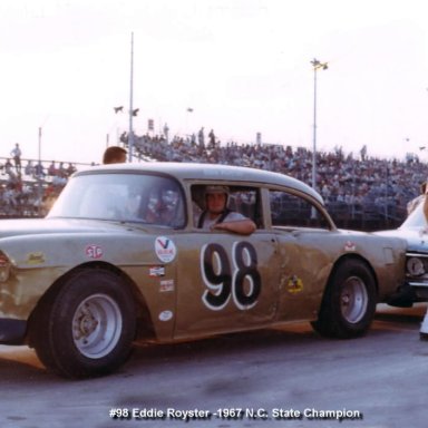 Eddie Royster 1967 NC State Champion