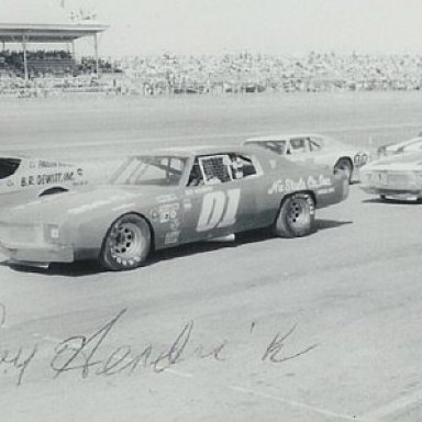 Signed-Ray Hendrick- Out Side Richie Evans
