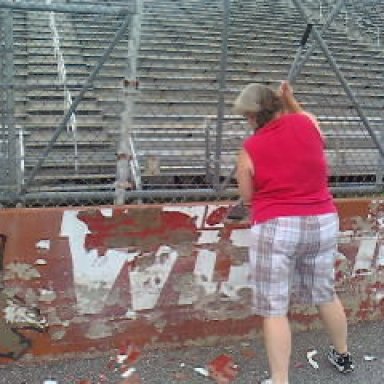 Cris at North Wilkesboro Speedway