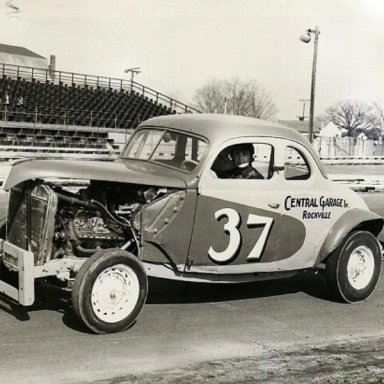 Sparky at Stafford in the early fifties