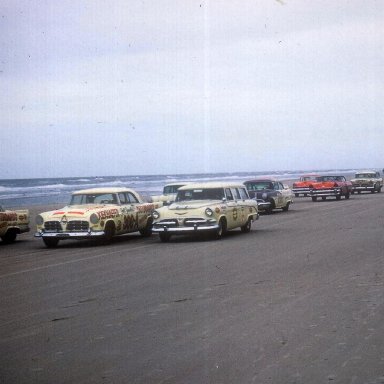 Tim Flock 300A Speedy Thompson 500B Cotton Owens 3rd