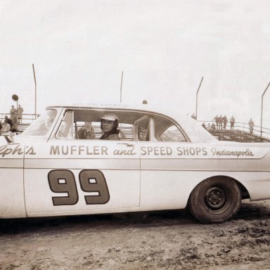 Pat Kirkwood 1956 Plymouth Fury