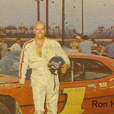 Ron North and his Race Car at red bud 300