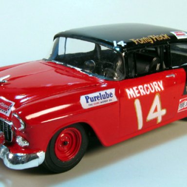Fonty Flock 1955 Chevy, first win for Chevy