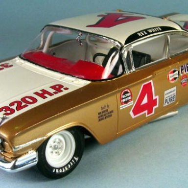 Rex White 1960 Chevy Championship car