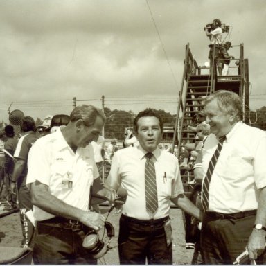 Ned Jarrett, Sammy Bland and Kenneth Campbell