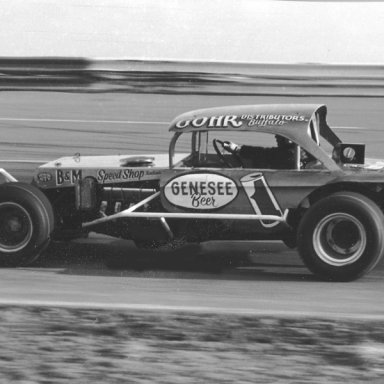 The Late Cam Gagliardi Corvair on track 1971