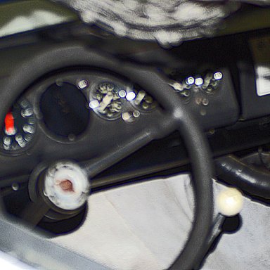 steering wheel / shifter