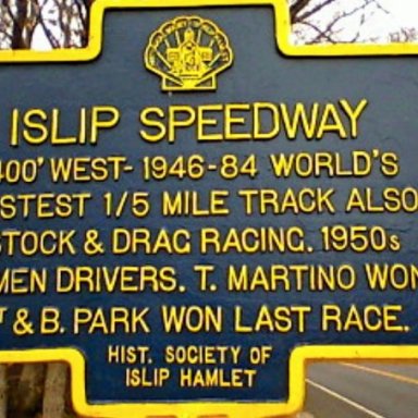 ISLIP SPEEDWAY.