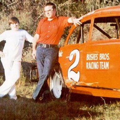 Mark Martin and his Dad Julian Martin
