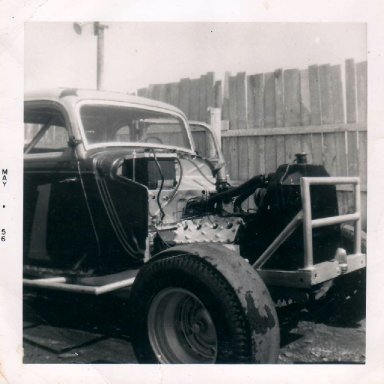 Car #1Sanatoga pits 1956