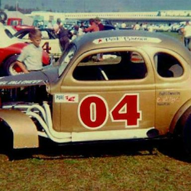 Donald Bryant #04 Plymouth, driven by Perk Brown & also quite a bit by Paul Radford