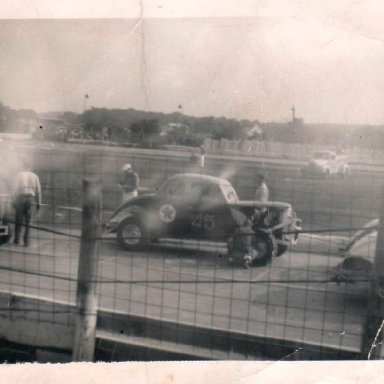 Sanatoga Frontstretch  1950's