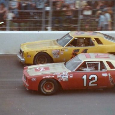 Bobby Allison Lennie Pond Dover 1974