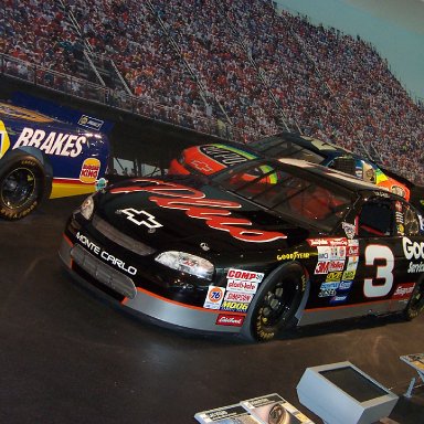 Dale Earnhardt Car-NASCAR Hall of Fame