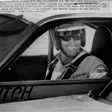 Dick Hutcherson Darlington Fastest Press Photo