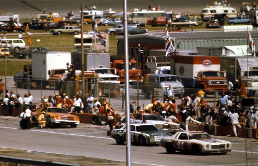 #92 Skip Manning #68 Janet Guthrie #21 David Pearson #11 Cale ...