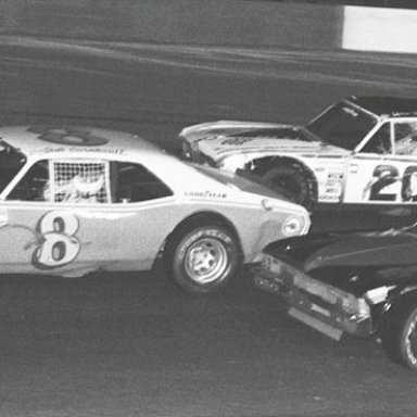 Sportsman-8 Dale Earnhart- 63 Jimmy Hensley - 20 Joe Milliakn