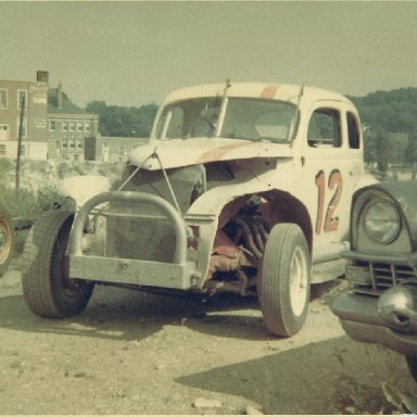 40 Ford in back of garage, Putnam CT ,60s